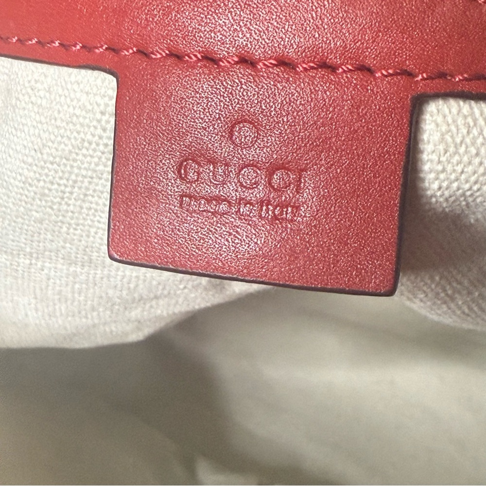 Gucci GG 2 way leather tote bag - Picture 16 of 17